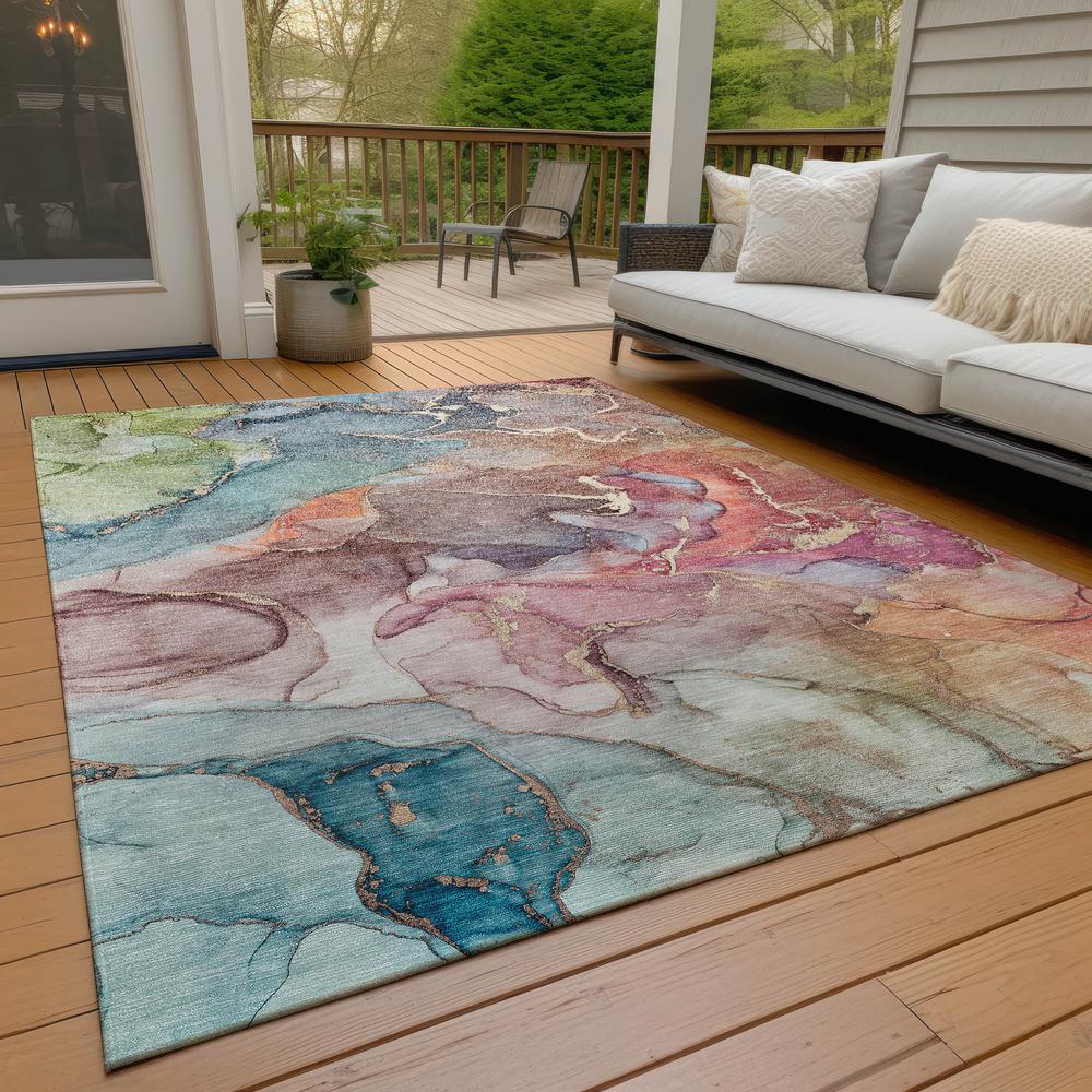 Chantille ACN500 Blue 8' x 10' Rug. Picture 9