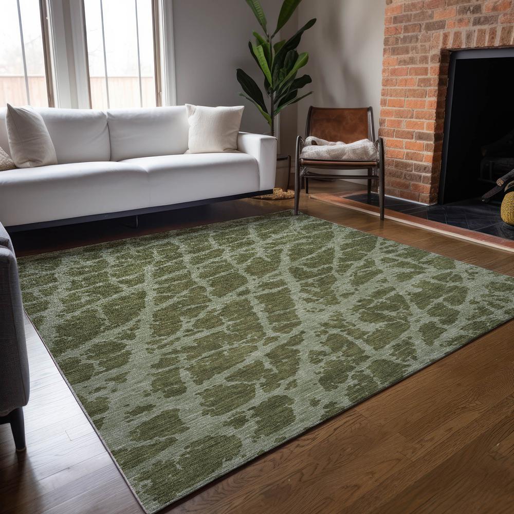 Chantille ACN501 Green 8' x 10' Rug. Picture 7