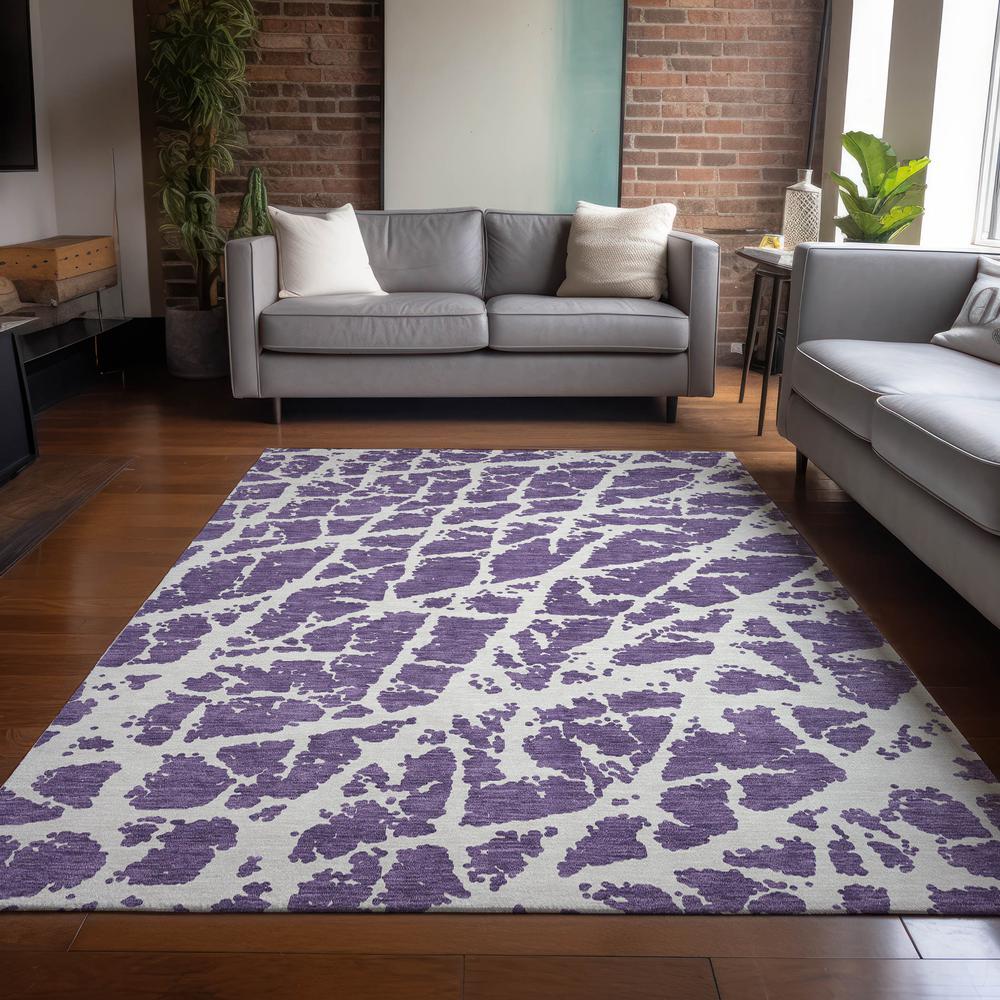 Chantille ACN501 Purple 8' x 10' Rug. Picture 6