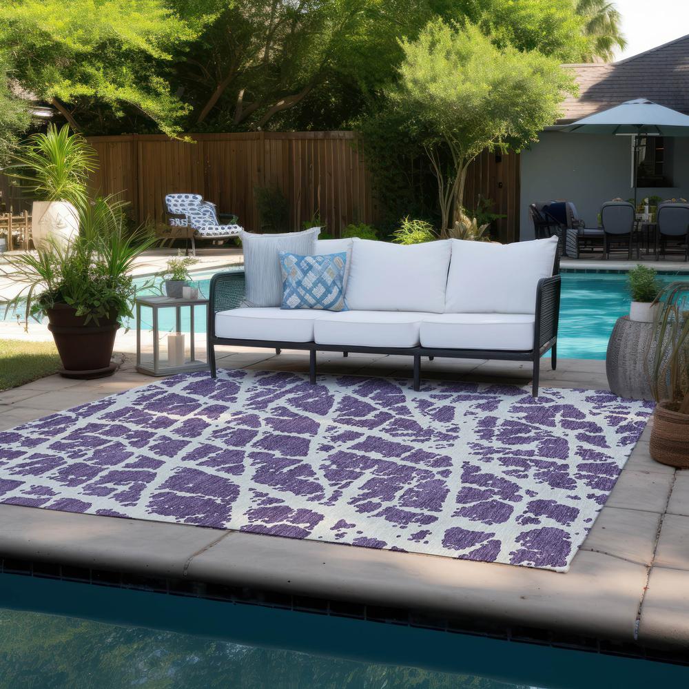 Chantille ACN501 Purple 8' x 10' Rug. Picture 8
