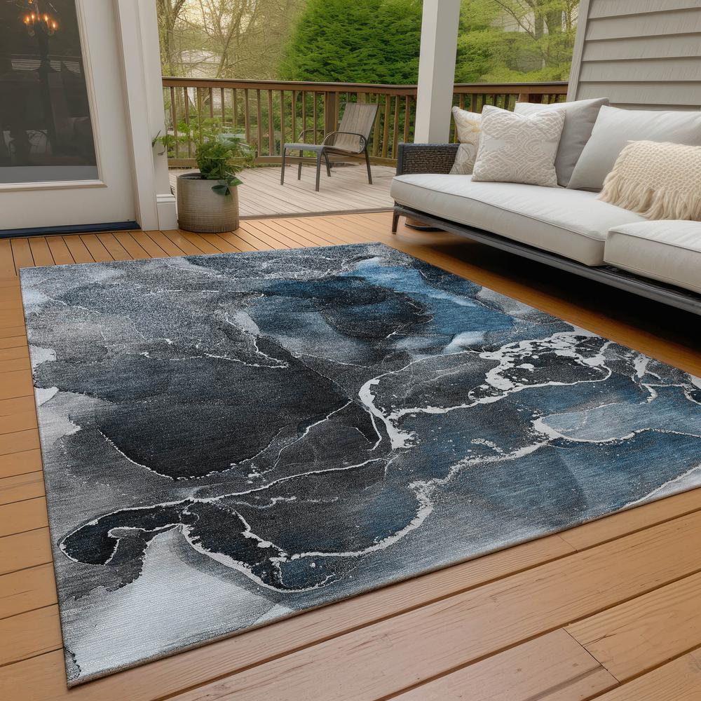 Chantille ACN503 Blue 8' x 10' Rug. Picture 9