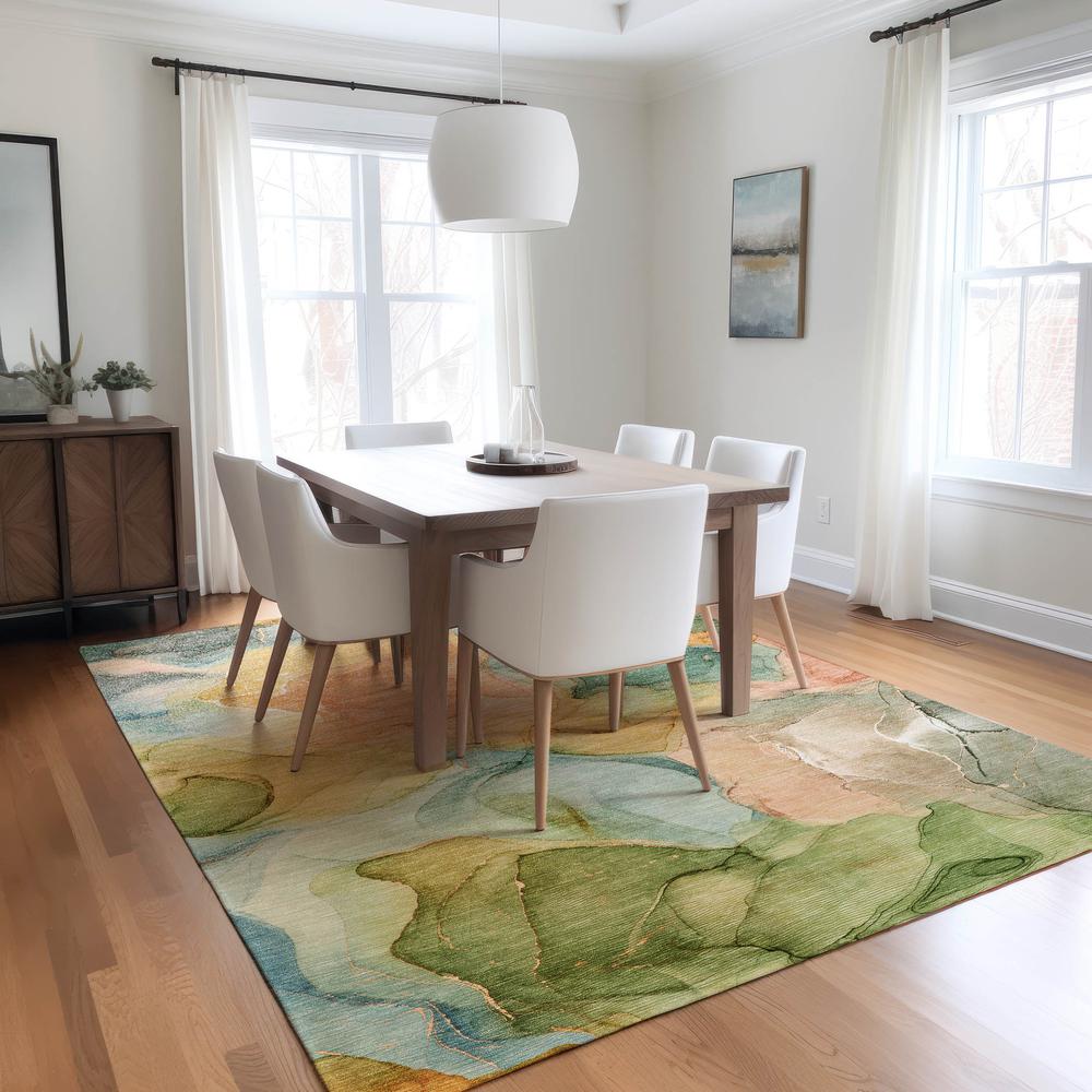 Chantille ACN504 Blue 8' x 10' Rug. Picture 6