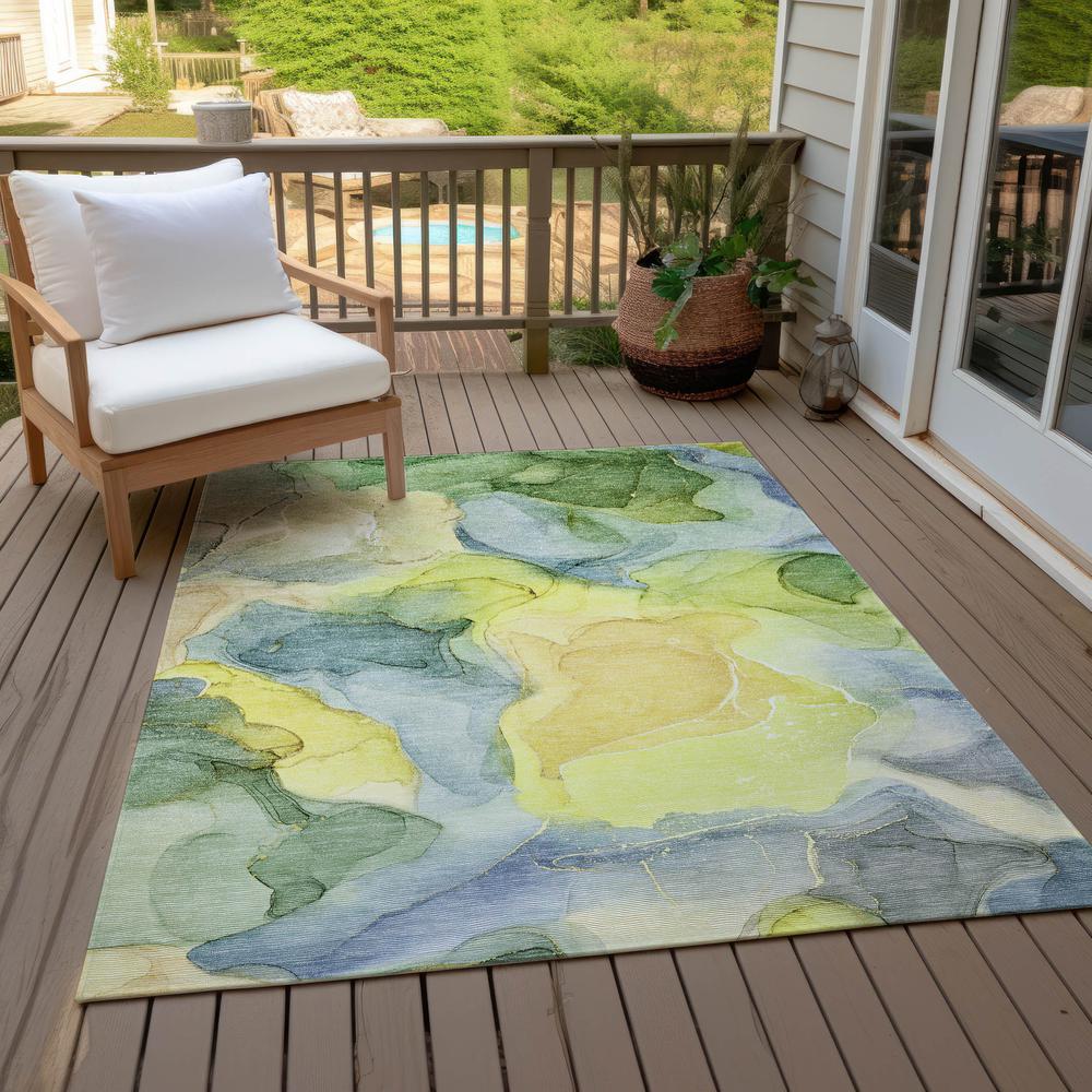 Chantille ACN504 Gold 8' x 10' Rug. Picture 9