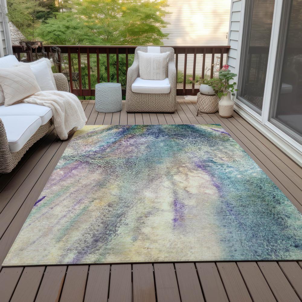 Chantille ACN505 Blue 8' x 10' Rug. Picture 10