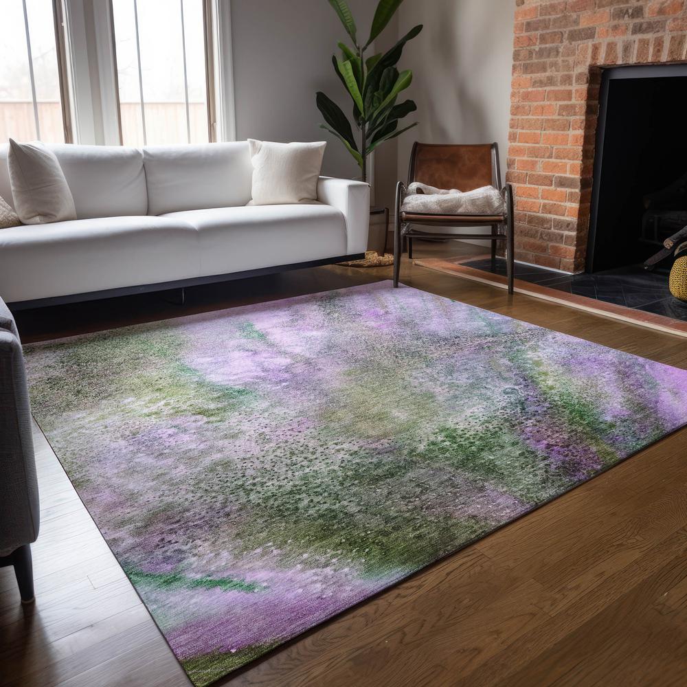 Chantille ACN505 Purple 8' x 10' Rug. Picture 7