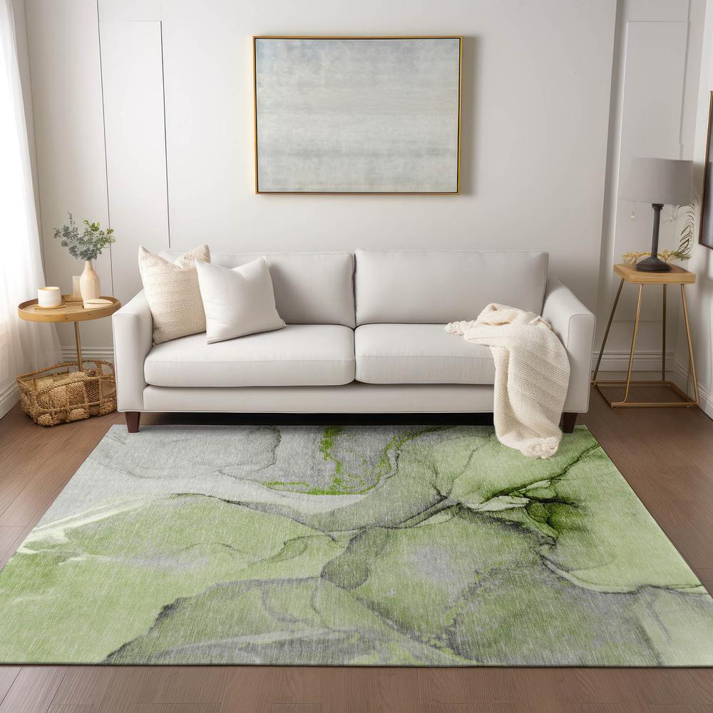 Chantille ACN506 Green 8' x 10' Rug. Picture 6