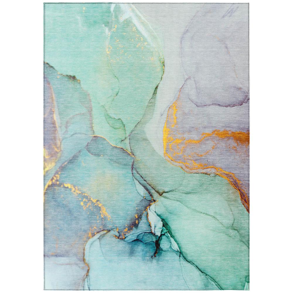 Chantille ACN506 Teal 8' x 10' Rug. Picture 1