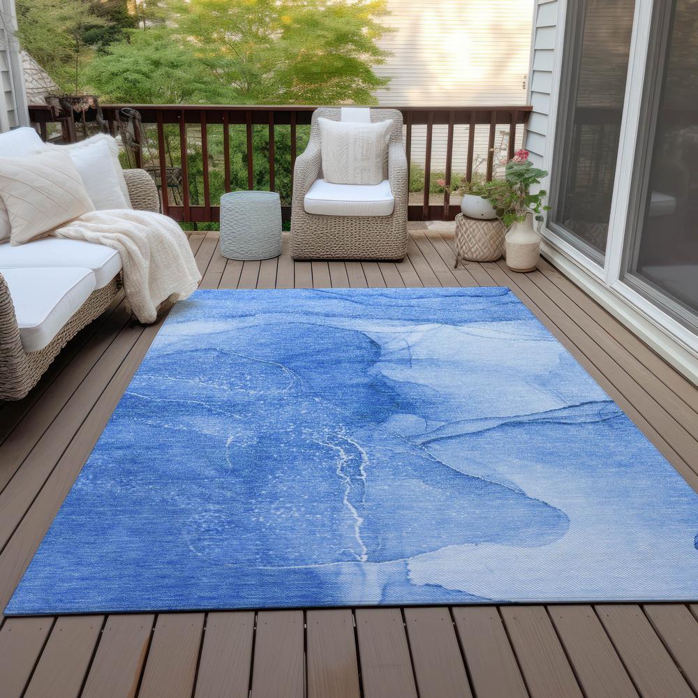 Chantille ACN507 Blue 8' x 10' Rug. Picture 9