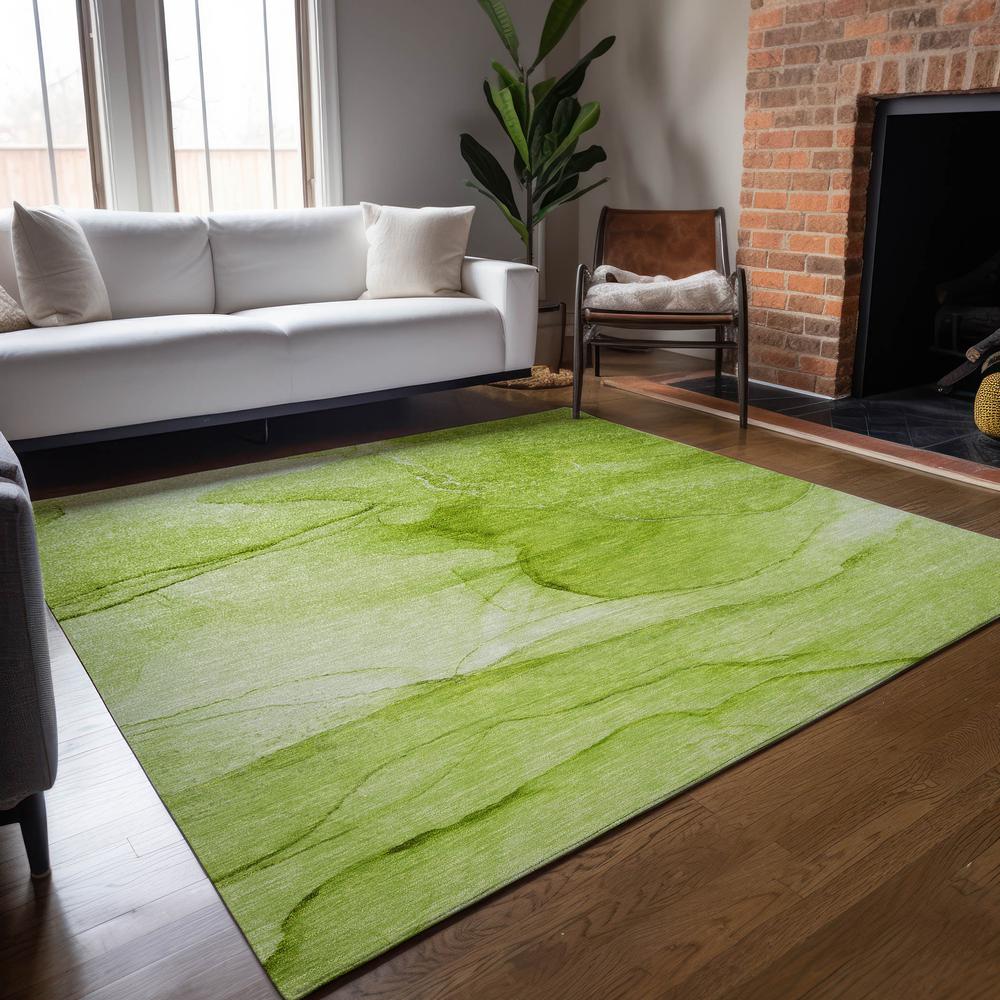 Chantille ACN507 Green 8' x 10' Rug. Picture 7
