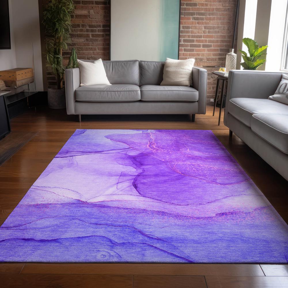 Chantille ACN507 Purple 8' x 10' Rug. Picture 7