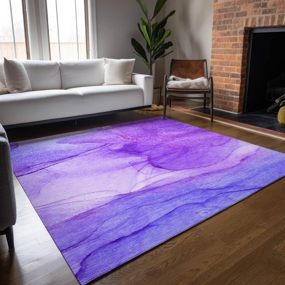 Chantille ACN507 Purple 8' x 10' Rug. Picture 8