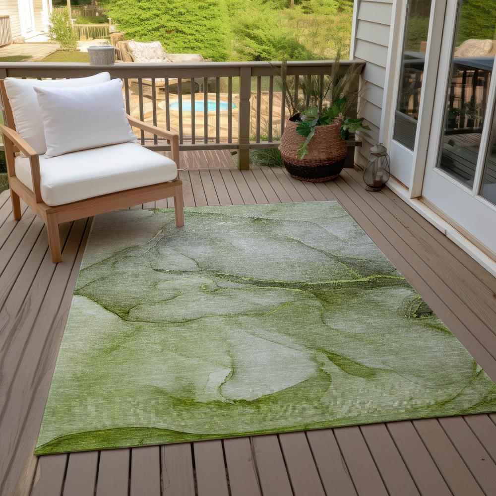 Chantille ACN508 Green 8' x 10' Rug. Picture 9