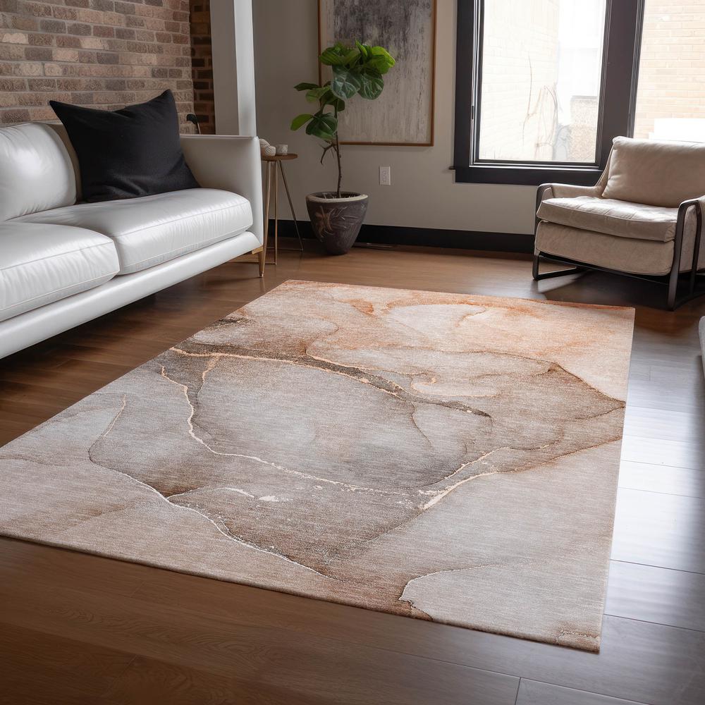 Chantille ACN508 Brown 8' x 10' Rug. Picture 6