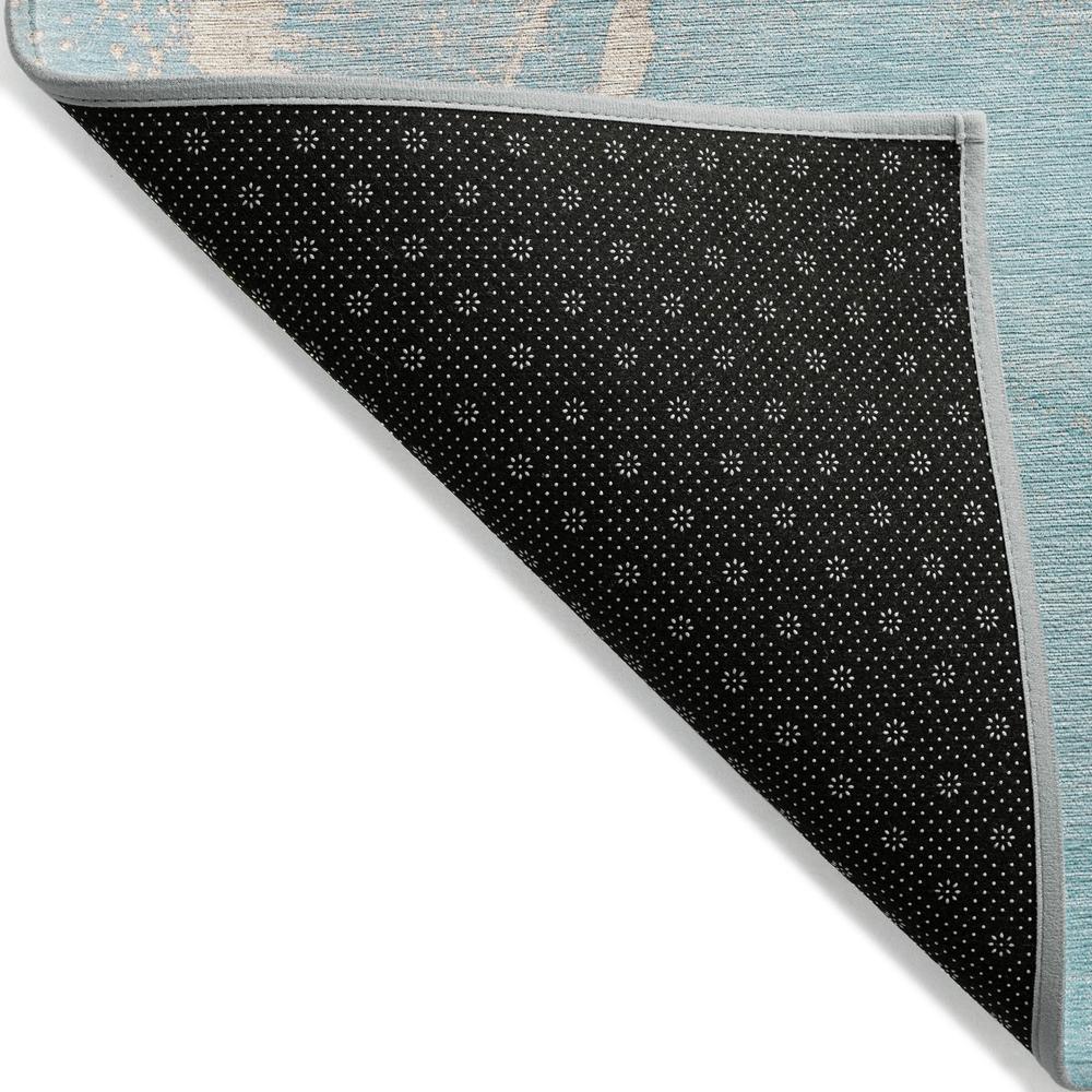 Chantille ACN510 Teal 3' x 5' Rug. Picture 3