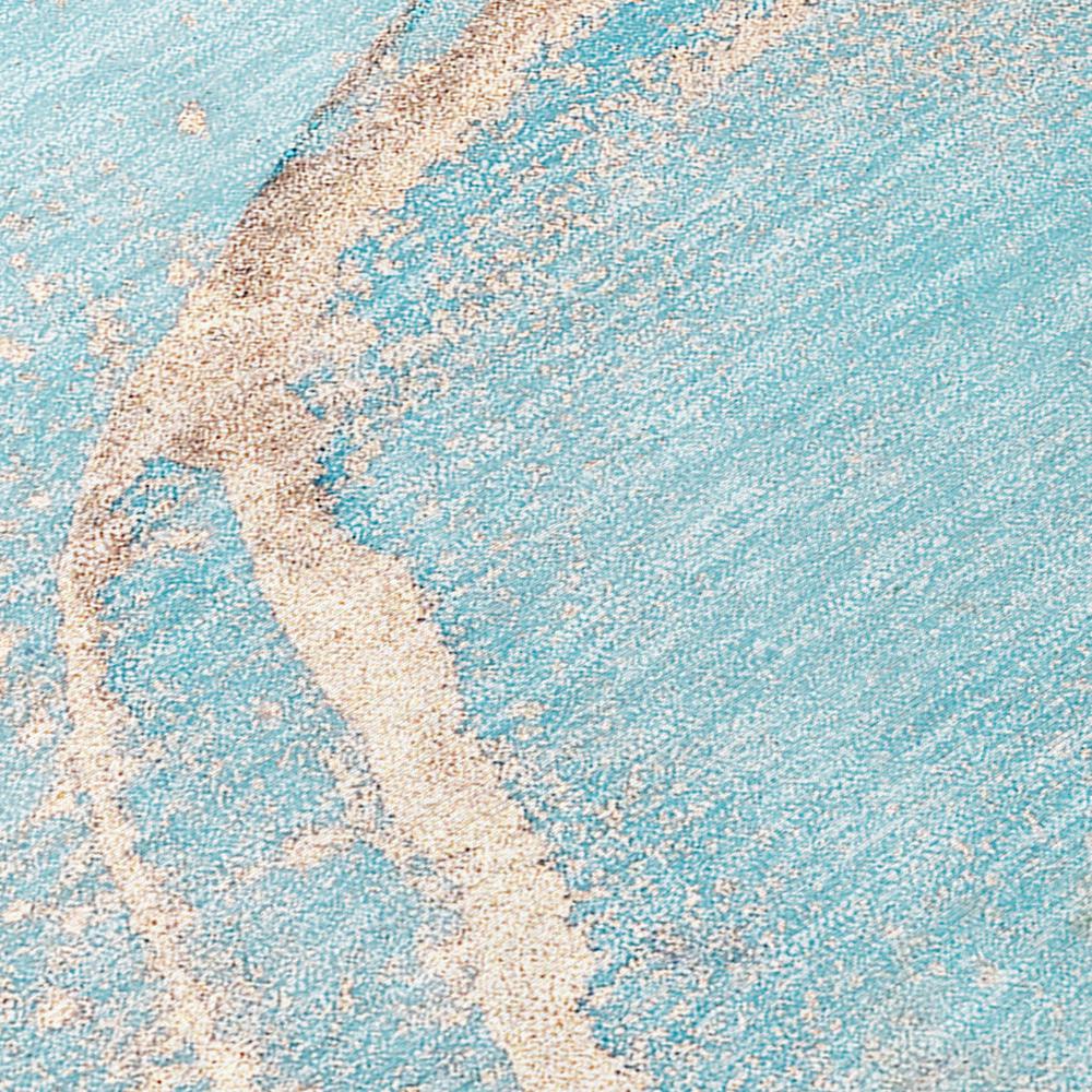 Chantille ACN510 Teal 3' x 5' Rug. Picture 6