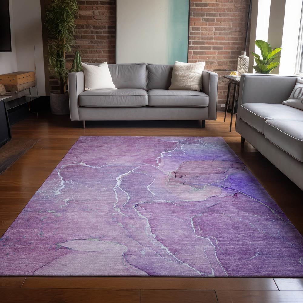 Chantille ACN511 Purple 8' x 10' Rug. Picture 6