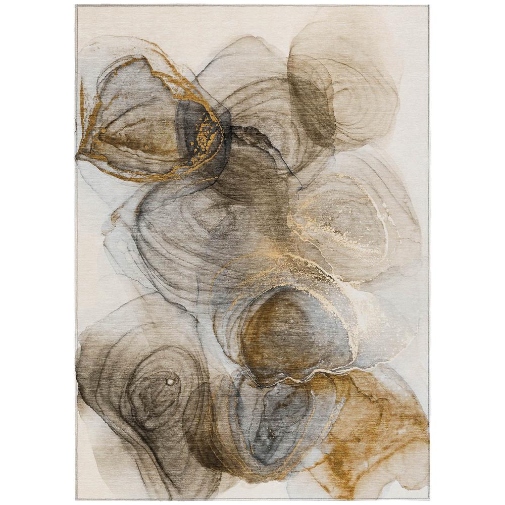 Chantille ACN513 Brown 8' x 10' Rug. Picture 1