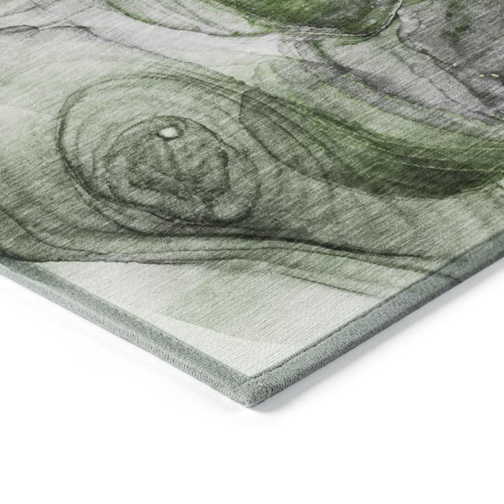 Chantille ACN513 Green 3' x 5' Rug. Picture 3