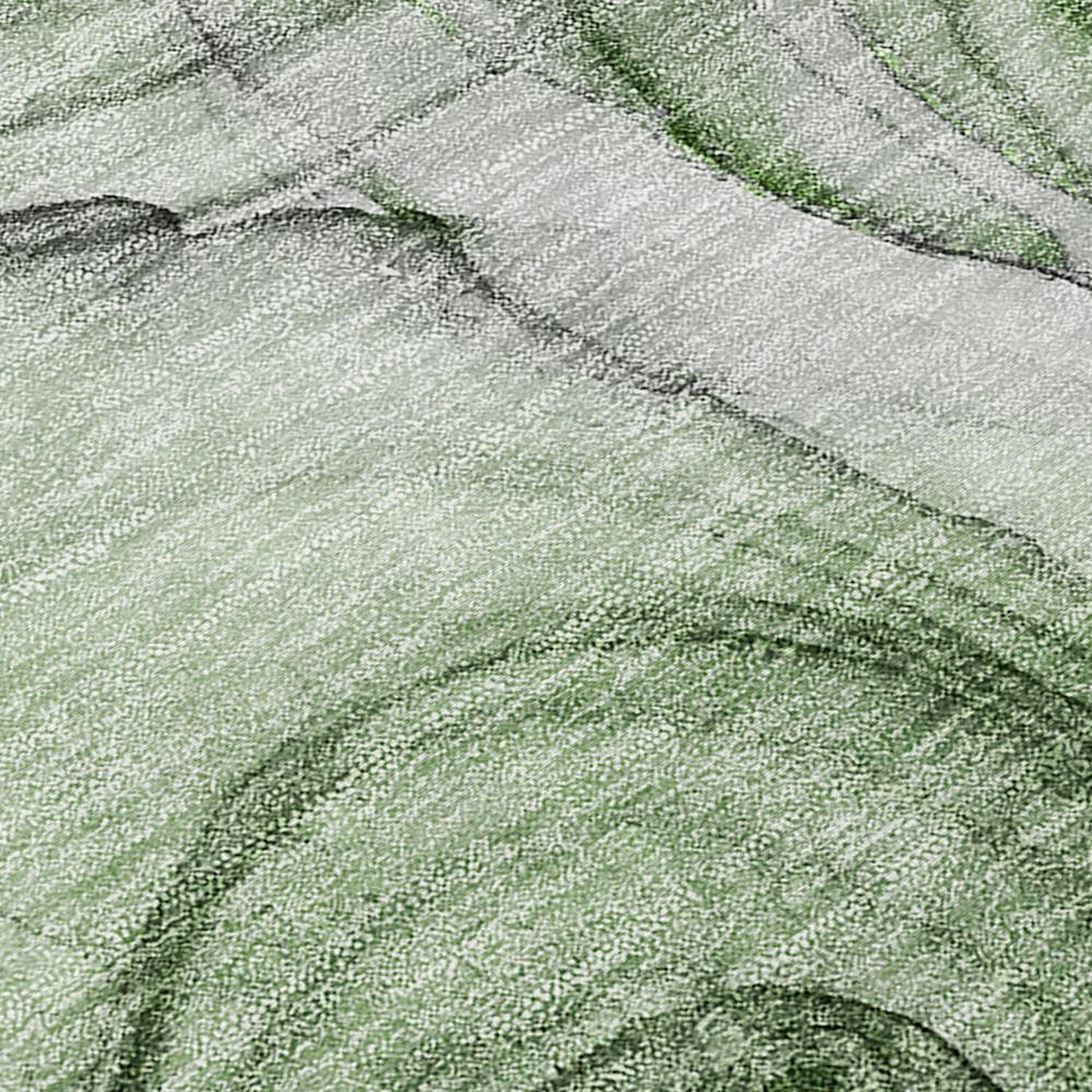 Chantille ACN513 Green 3' x 5' Rug. Picture 5