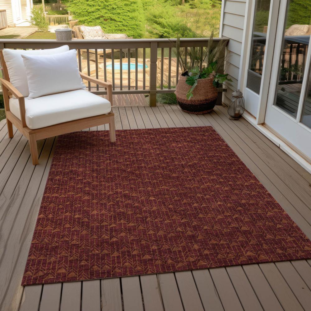 Chantille ACN514 Red 8' x 10' Rug. Picture 9