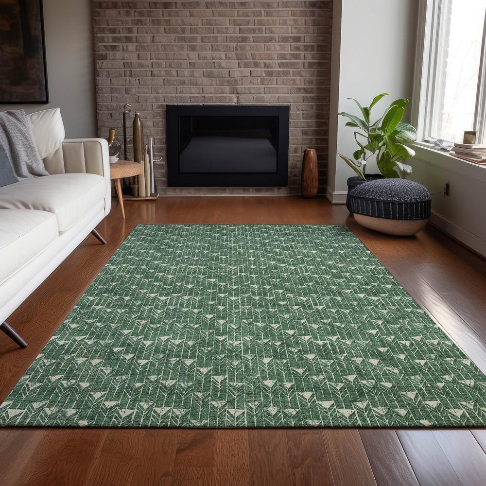 Chantille ACN514 Green 8' x 10' Rug. Picture 8