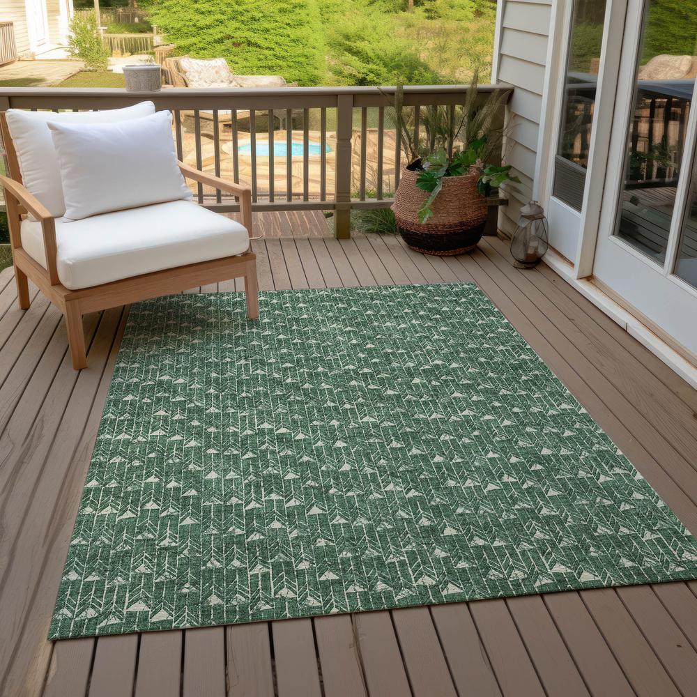Chantille ACN514 Green 8' x 10' Rug. Picture 10