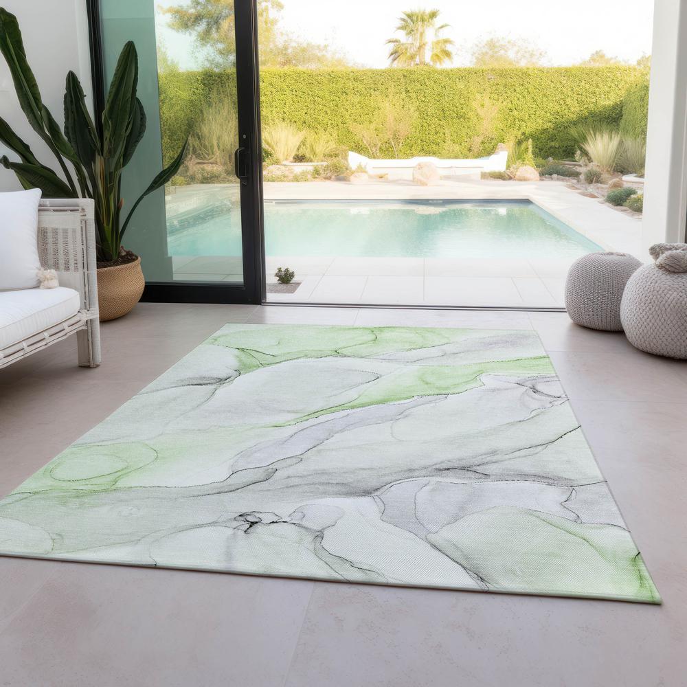 Chantille ACN515 Green 8' x 10' Rug. Picture 7