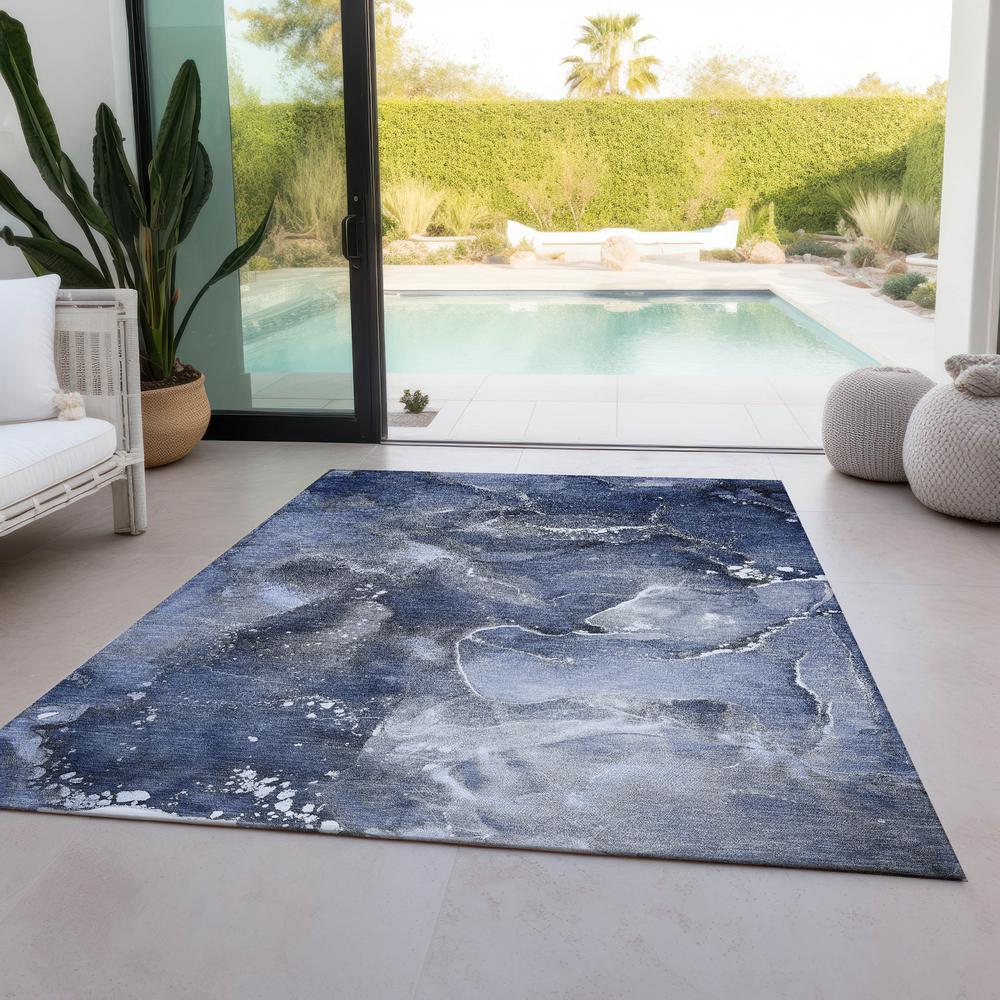 Chantille ACN518 Blue 8' x 10' Rug. Picture 8