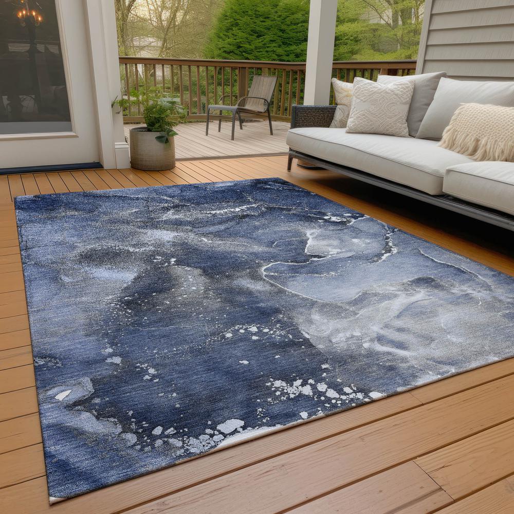 Chantille ACN518 Blue 8' x 10' Rug. Picture 10