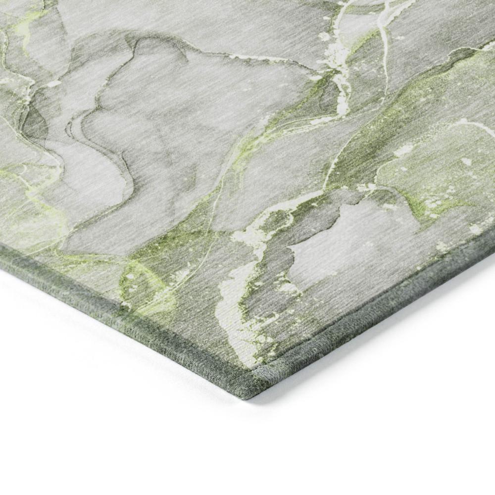 Chantille ACN519 Green 3' x 5' Rug. Picture 3
