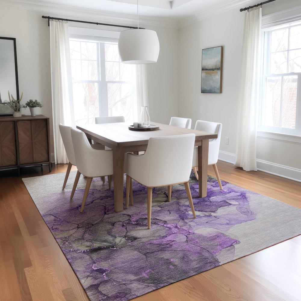 Chantille ACN520 Purple 8' x 10' Rug. Picture 6