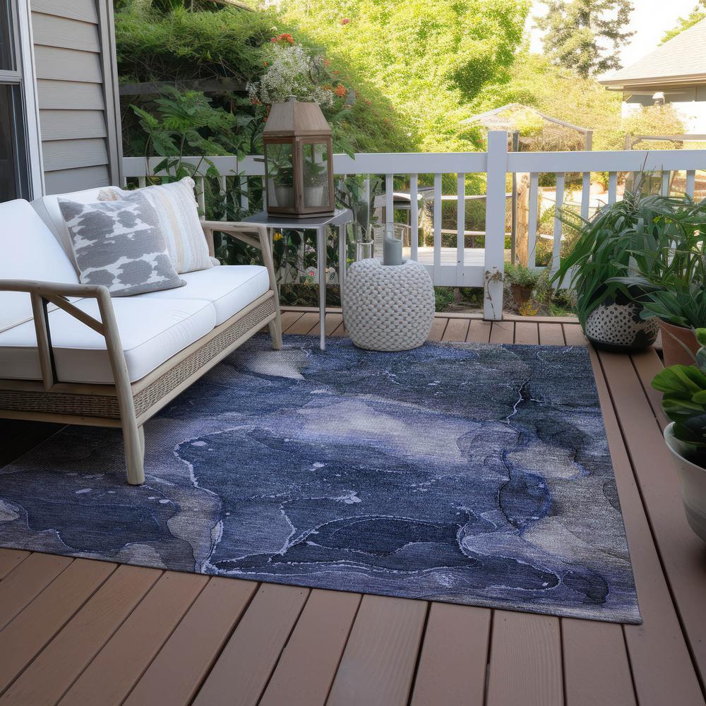 Chantille ACN522 Blue 8' x 10' Rug. Picture 8