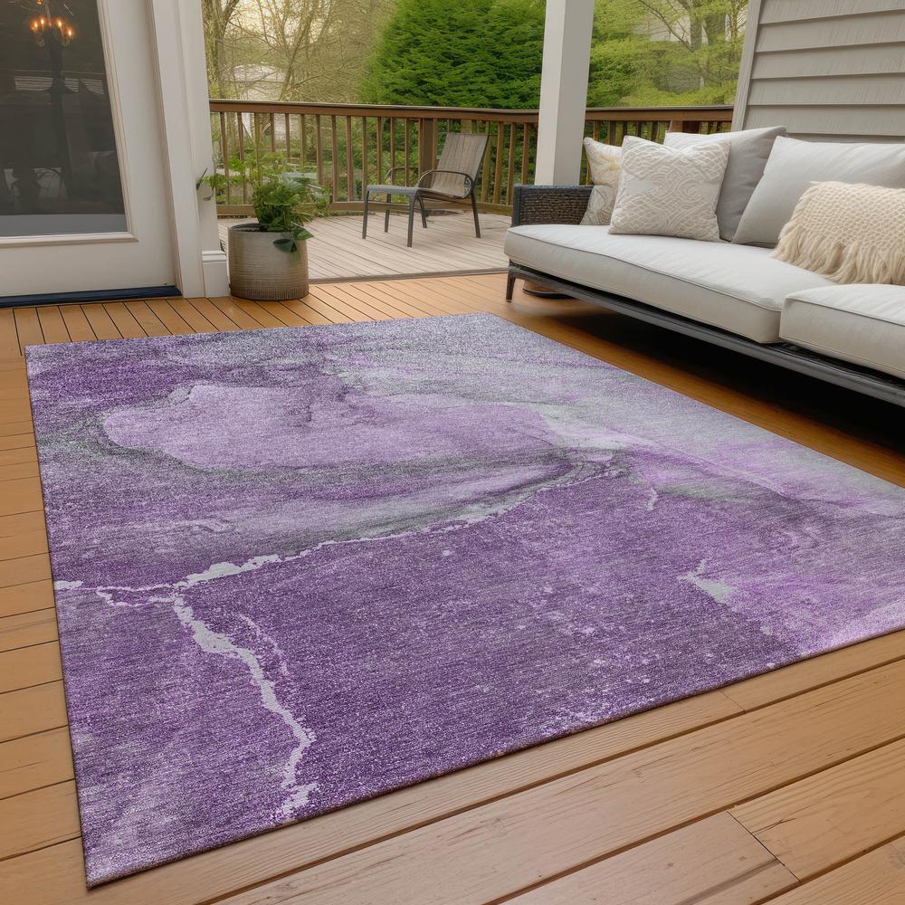 Chantille ACN524 Purple 8' x 10' Rug. Picture 9