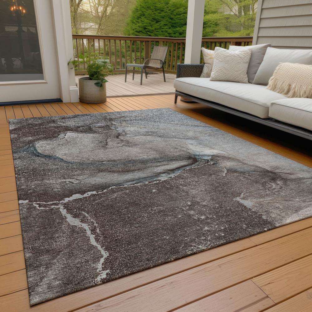 Chantille ACN524 Brown 8' x 10' Rug. Picture 9