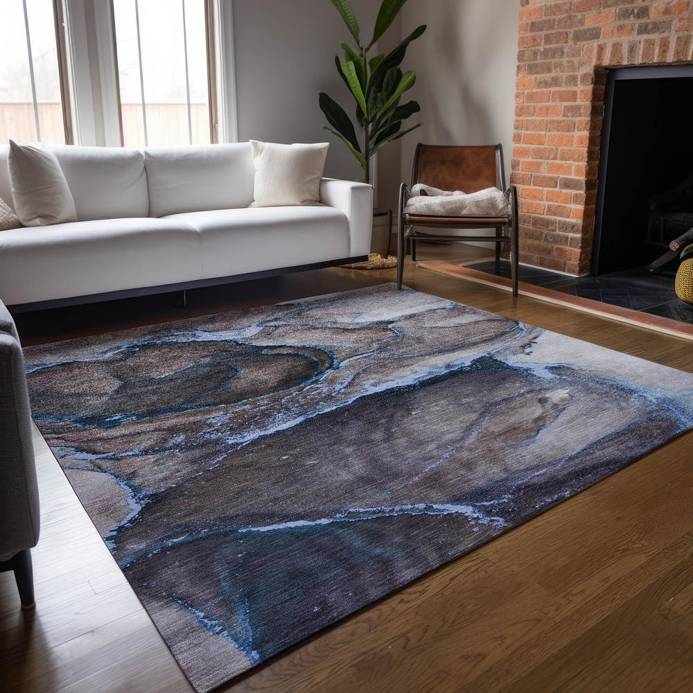 Chantille ACN525 Blue 8' x 10' Rug. Picture 7