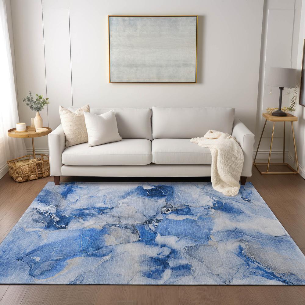 Chantille ACN526 Blue 8' x 10' Rug. Picture 6