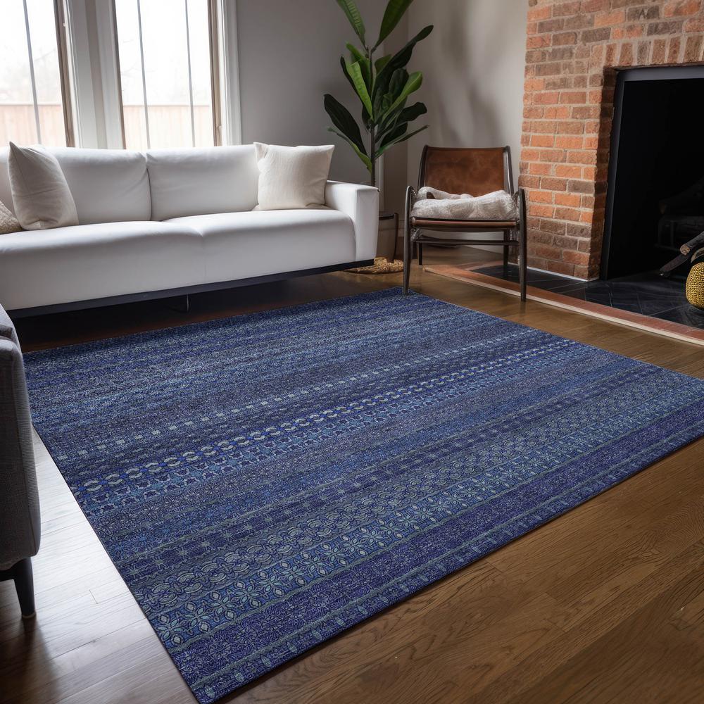 Chantille ACN527 Blue 8' x 10' Rug. Picture 8