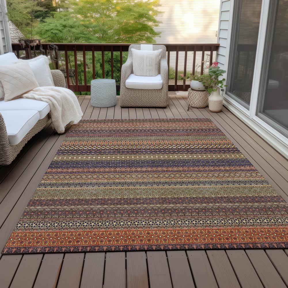 Chantille ACN527 Orange 8' x 10' Rug. Picture 9