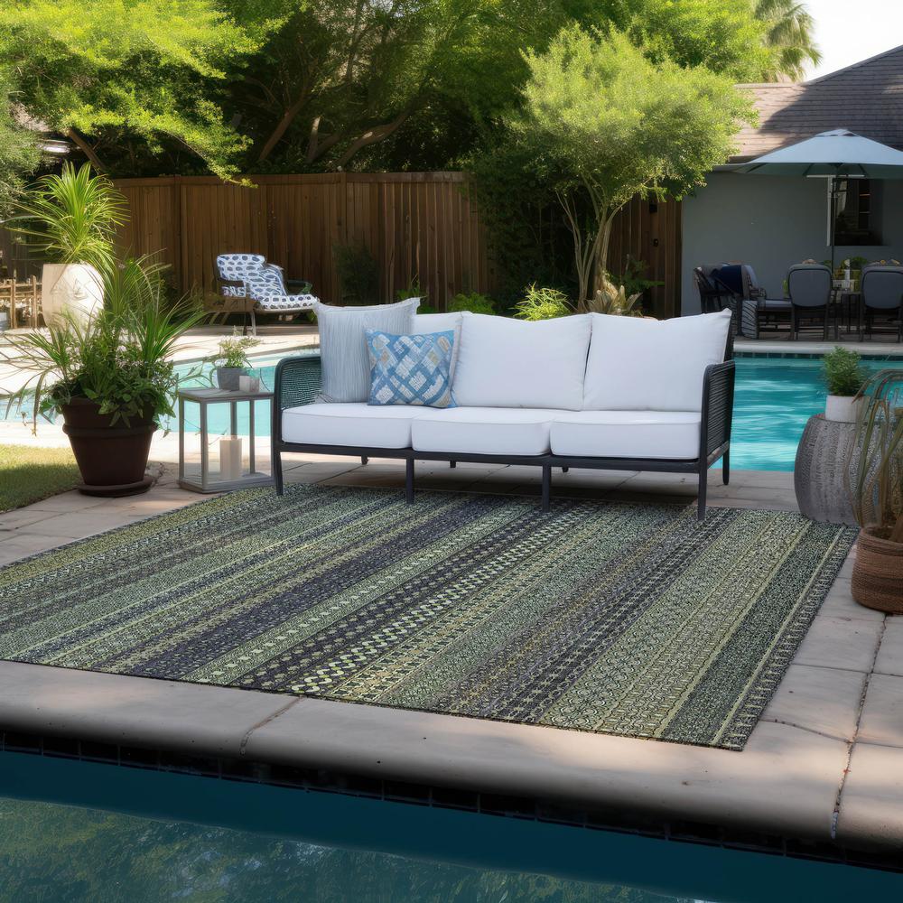 Chantille ACN527 Green 8' x 10' Rug. Picture 8