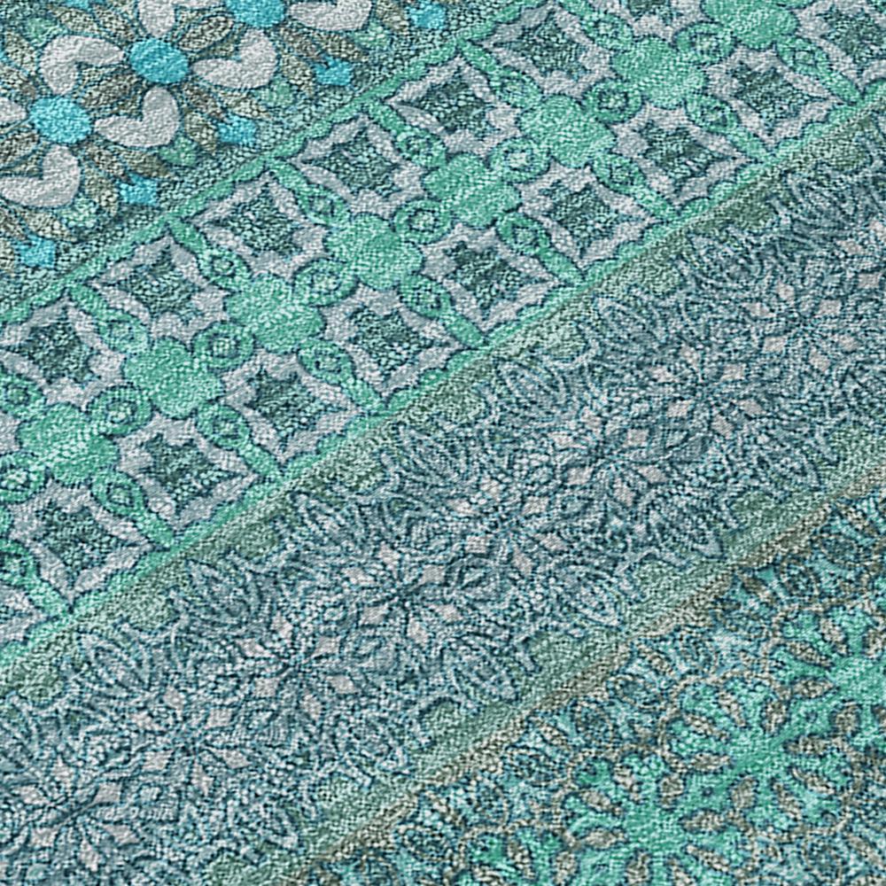 Chantille ACN527 Teal 3' x 5' Rug. Picture 6