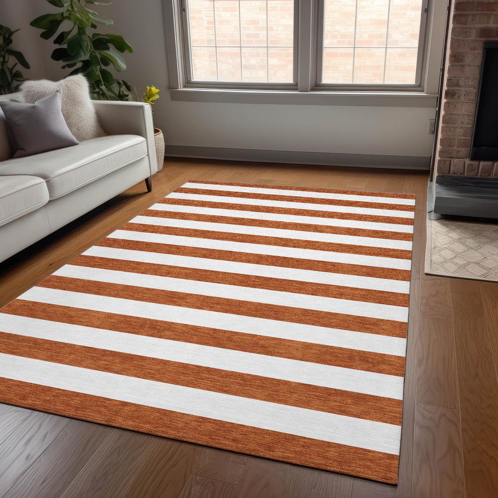 Chantille ACN528 Orange 8' x 10' Rug. Picture 6