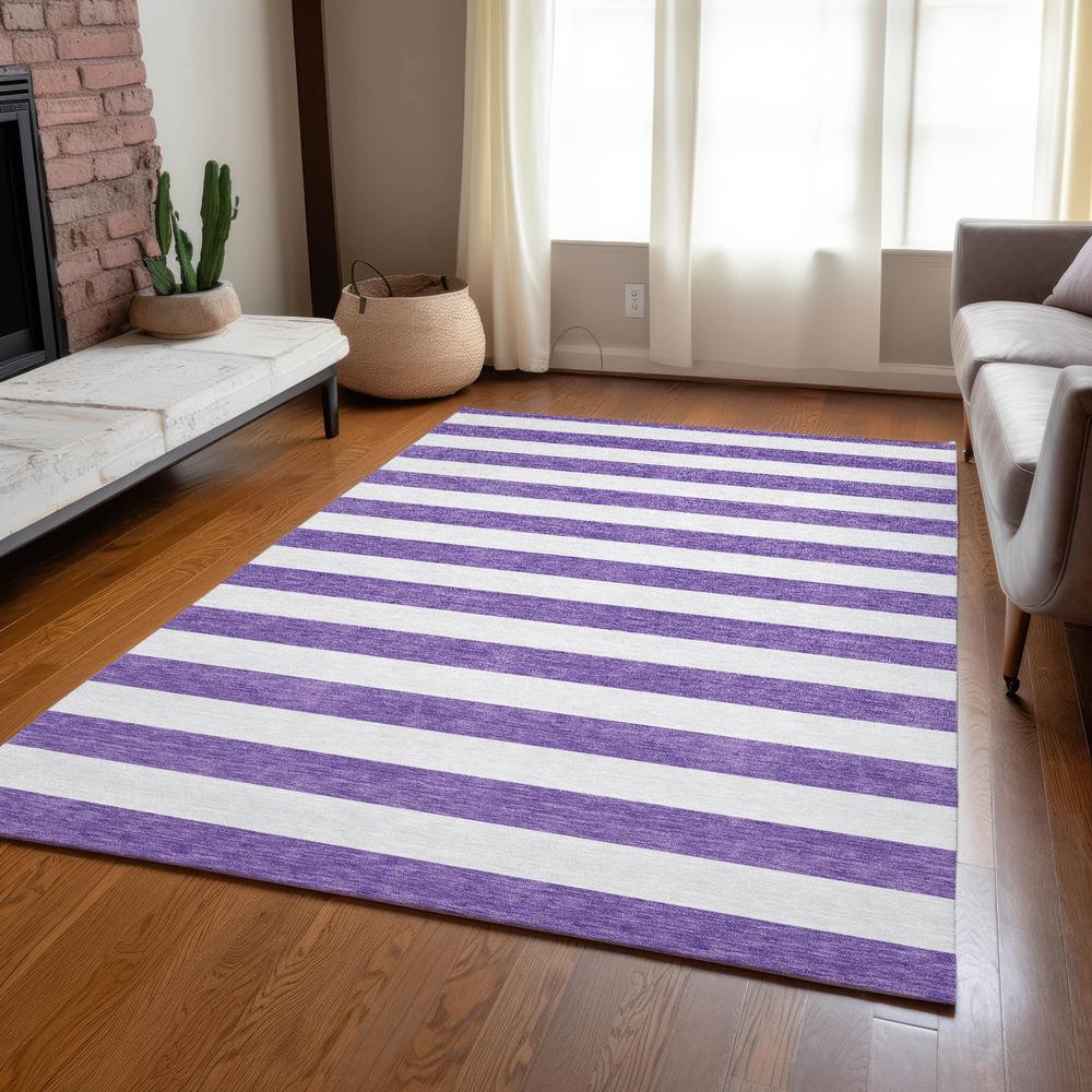 Chantille ACN528 Purple 8' x 10' Rug. Picture 7