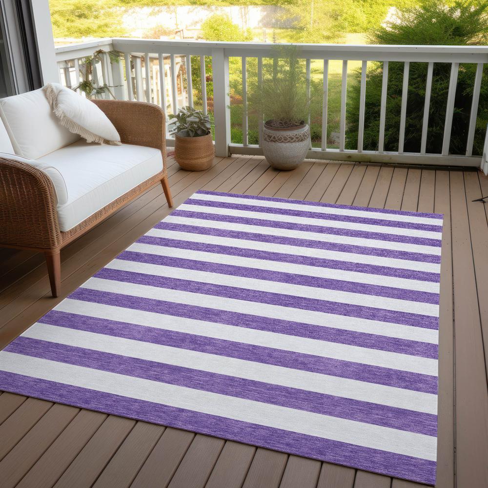 Chantille ACN528 Purple 8' x 10' Rug. Picture 8