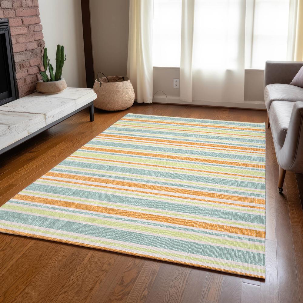 Chantille ACN531 Orange 8' x 10' Rug. Picture 7