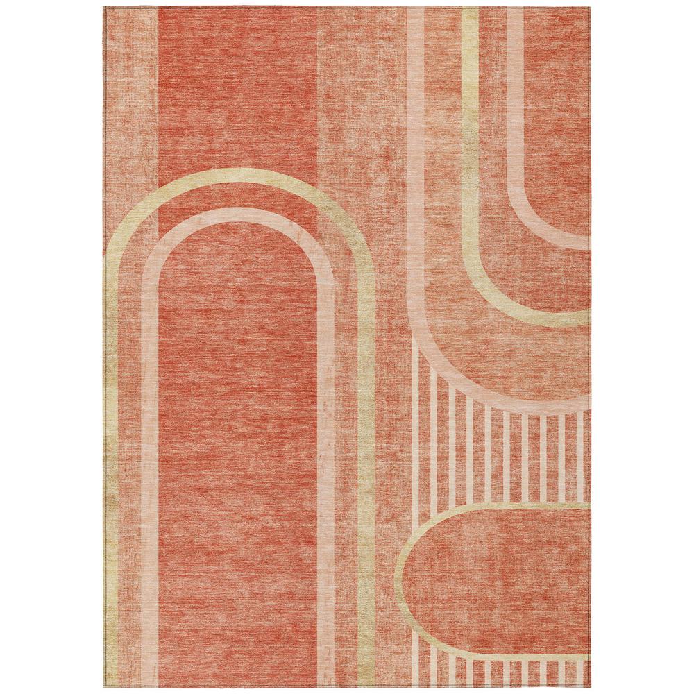 Chantille ACN532 Orange 8' x 10' Rug. Picture 1