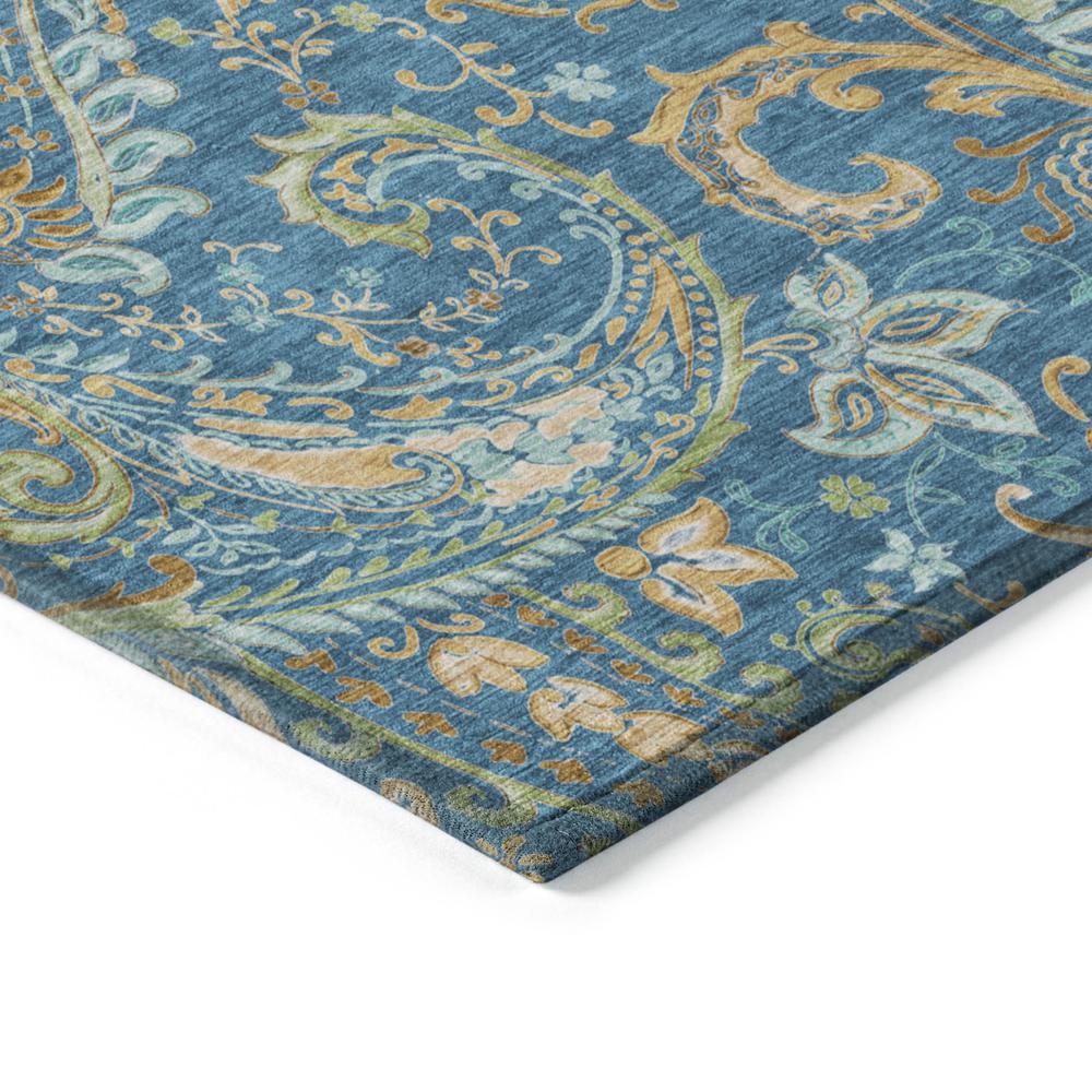 Chantille ACN533 Blue 3' x 5' Rug. Picture 3
