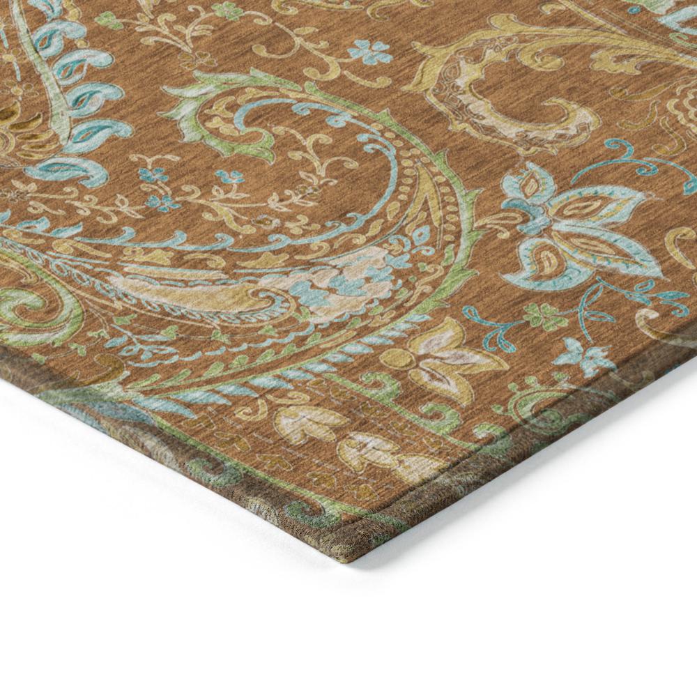 Chantille ACN533 Orange 3' x 5' Rug. Picture 4