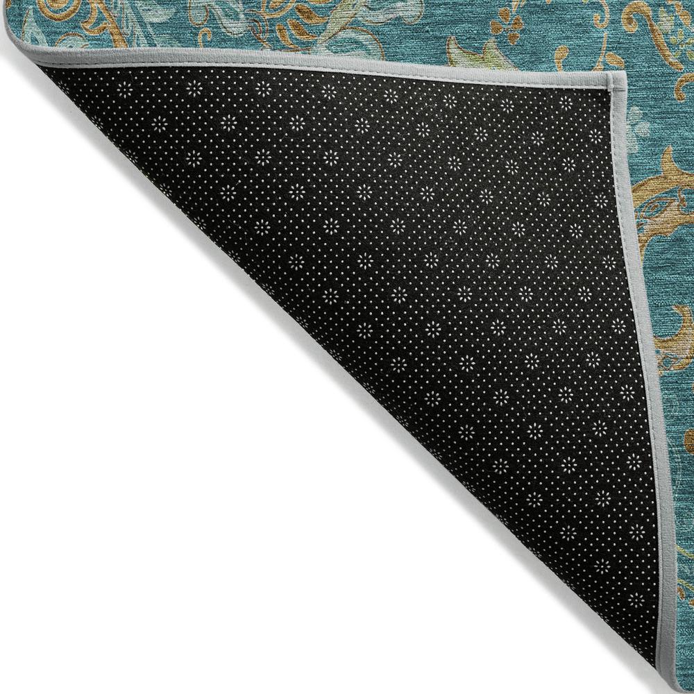 Chantille ACN533 Teal 3' x 5' Rug. Picture 2