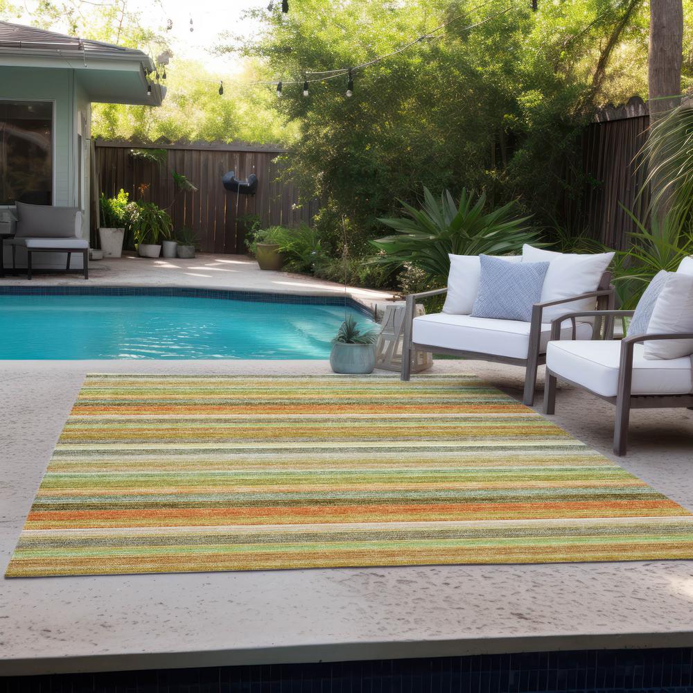 Chantille ACN535 Green 8' x 10' Rug. Picture 10
