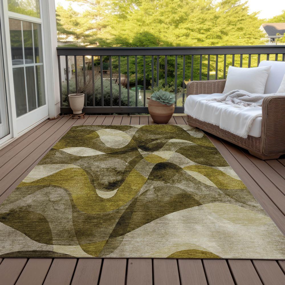Chantille ACN536 Brown 8' x 10' Rug. Picture 8